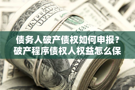 北京债务人破产债权如何申报？破产程序债权人权益怎么保障？