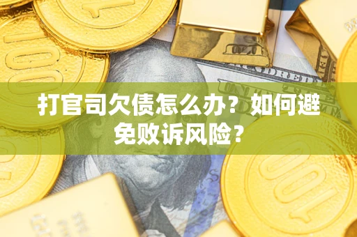 北京打官司欠债怎么办？如何避免败诉风险？