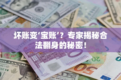 北京坏账变‘宝账’？专家揭秘合法翻身的秘密！