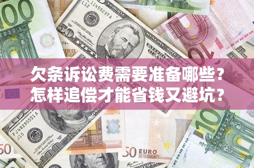 北京欠条诉讼费需要准备哪些？怎样追偿才能省钱又避坑？