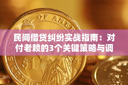 北京民间借贷纠纷实战指南：对付老赖的3个关键策略与调解盲区解析
