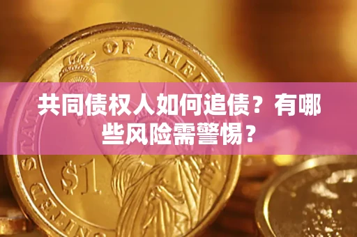 北京共同债权人如何追债？有哪些风险需警惕？