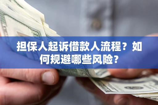 北京担保人起诉借款人流程？如何规避哪些风险？