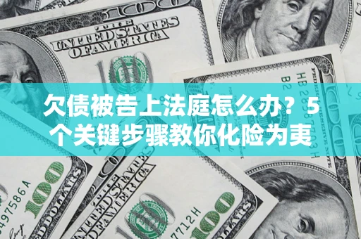 北京欠债被告上法庭怎么办？5个关键步骤教你化险为夷